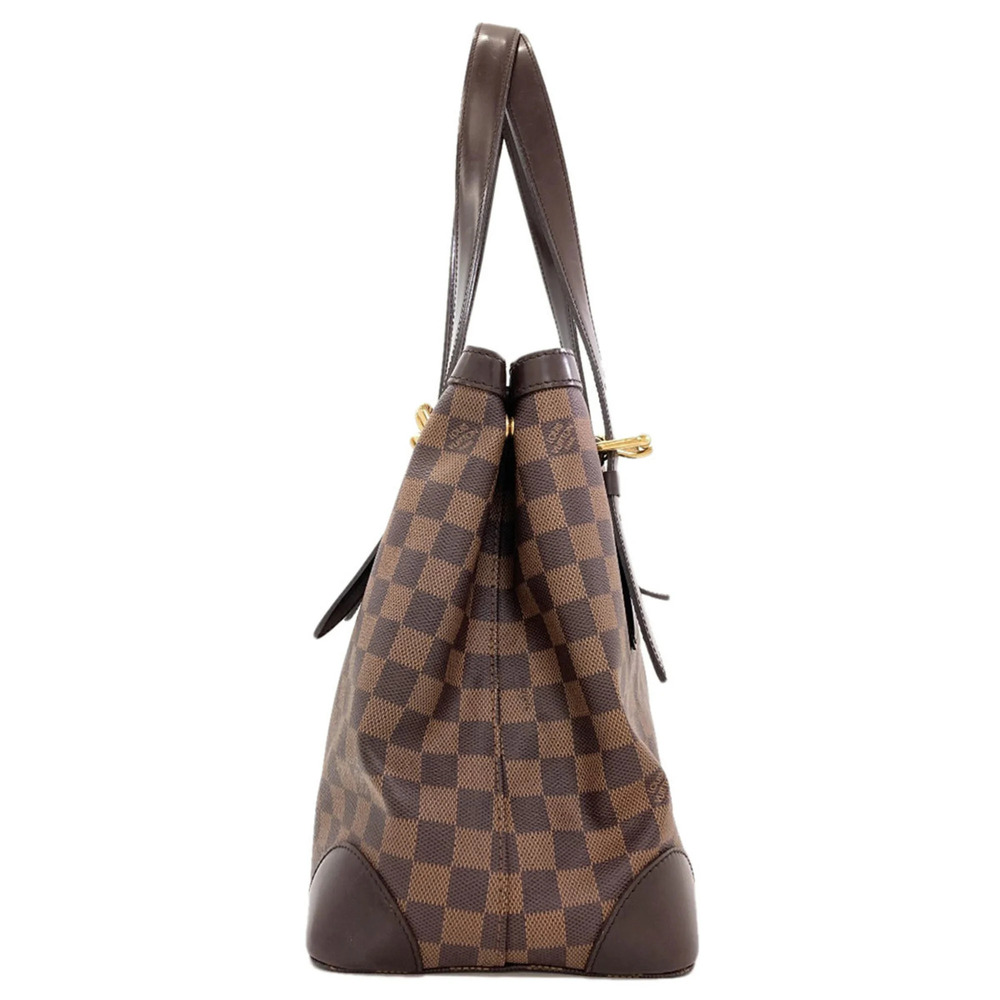 LOUIS VUITTON Brown Damier Canvas Tote Bag - Picture 3 of 16